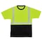 Ergodyne Short Sleeve Hi-Vis Shirt, 100% polyester, Lime, L-Long 8280BK - alternate 1